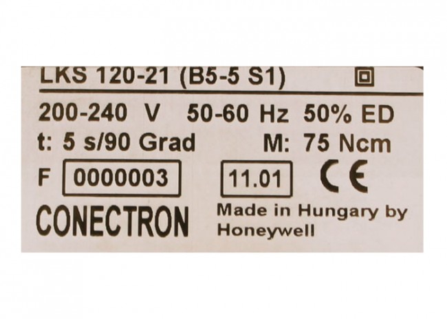 Сервопривод CONECTRON LKS120 B5-5S1 (WSO 12) арт. 5040001 (3-18-0270) в Ростове-на-Дону Сервопривод CONECTRON LKS120 B5-5S1 (WSO 12) арт. 5040001 (3-18-0270) в Ростове-на-Дону