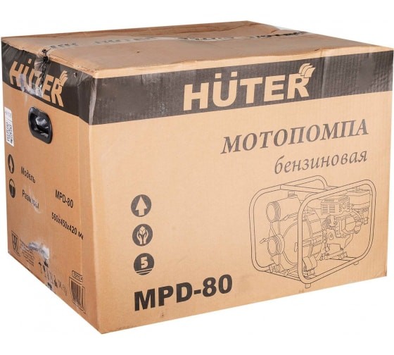 Мотопомпа HUTER MPD-80 для грязной воды в Ростове-на-Дону