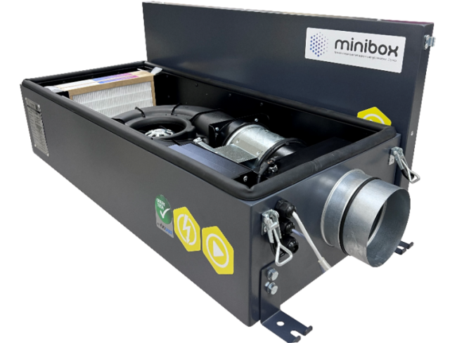 Вентиляционная установка с электрическим нагревом Minibox.E-300.PREMIUM Вентилятор EC EbmPapst (Германия) в Ростове-на-Дону Вентиляционная установка с электрическим нагревом Minibox.E-300.PREMIUM Вентилятор EC EbmPapst (Германия) в Ростове-на-Дону