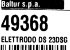 Электрод поджига левый (WSO 30-180, Spark 26 DSG, BT 120 DSG 1203V) арт. 49368 (3-18-0920) в Ростове-на-Дону Электрод поджига левый (WSO 30-180, Spark 26 DSG, BT 120 DSG 1203V) арт. 49368 (3-18-0920) в Ростове-на-Дону