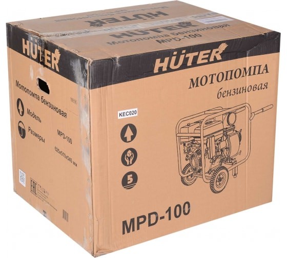 Мотопомпа Huter MPD-100 для грязной воды в Ростове-на-Дону