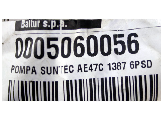 Насоc ж.т. SUNTEC AE47C 1387 6P (WSO 4) арт. 0005060056 (3-18-0130) в Ростове-на-Дону