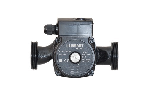 Насос циркуляционный Smart Install CPS 32-40 180мм 65Вт 1x230В 50Гц с гайками