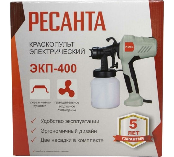 Краскопульт электрический Ресанта ЭКП-400 в Ростове-на-Дону Краскопульт электрический Ресанта ЭКП-400 в Ростове-на-Дону