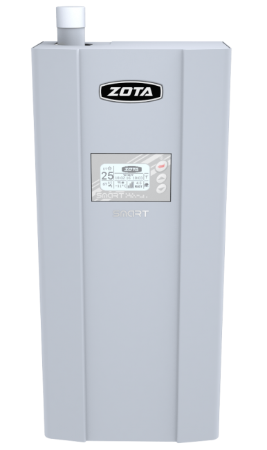 Котел отопительный электрический c GSM-модулем ZOTA Smart-4.5 кВт Котел отопительный электрический c GSM-модулем ZOTA Smart-4.5 кВт