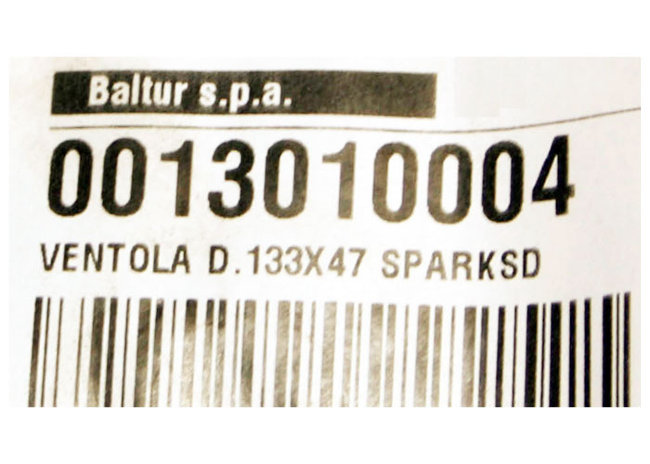 Крыльчатка вентилятора D.133X47 (SPARK, WSG 6-10, WSO 7) арт. 13010004 (3-19-6805) в Ростове-на-Дону