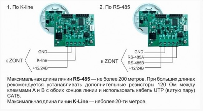 ZONT МЛ-779, RS-485, датчик температуры и влажности комнатный в Ростове-на-Дону ZONT МЛ-779, RS-485, датчик температуры и влажности комнатный в Ростове-на-Дону