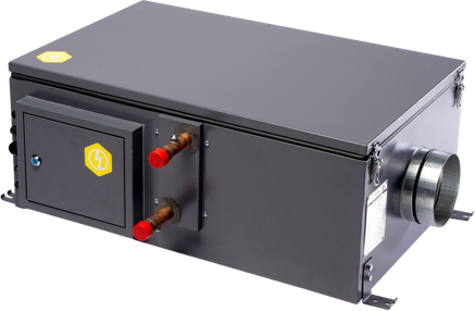 Канальная установка с водяным нагревом Minibox.W-650.PREMIUM Вентилятор EC (Германия) в Ростове-на-Дону