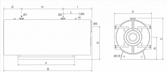 Водогрейный котел STEEL T 4000