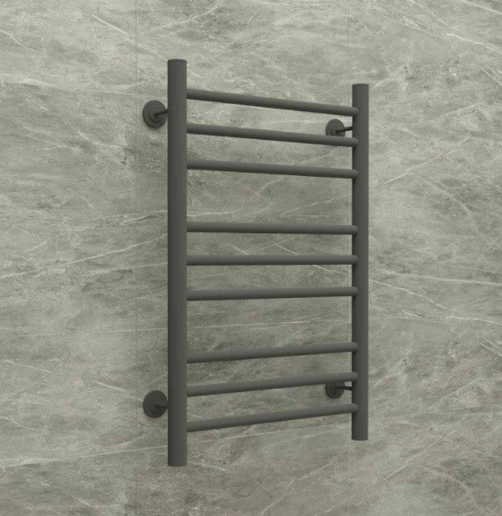 Полотенцесушитель стальн. V Steel (лесенка) W=500, H=600 (9 перекладин) 1/2"в.р. ТЕРМО ДИЗАИН в Ростове-на-Дону