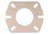Прокладка фланца D80 (WSO 4) арт. 50183 (3-18-0530) в Ростове-на-Дону