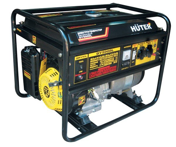Портативный бензогенератор HUTER DY5000L в Ростове-на-Дону