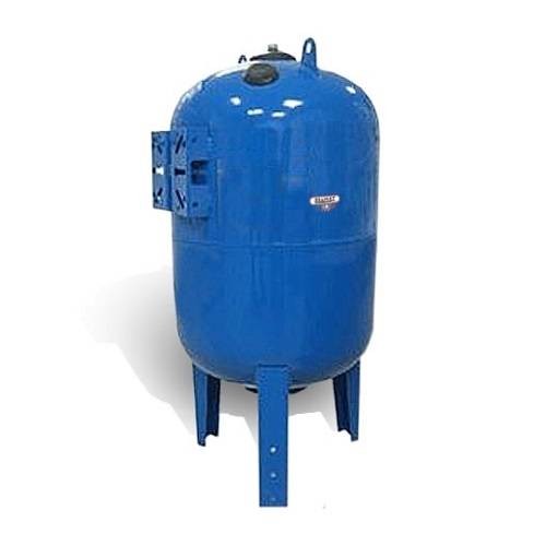 Гидроаккумулятор вертикальный синий Zilmet ULTRA-PRO - 300л. (PN10, мемб.бутил, фланец нерж.ст) в Ростове-на-Дону