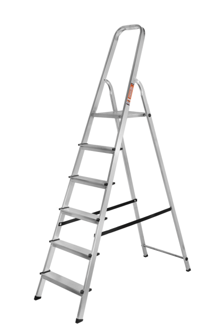 Стремянка алюминиевая ВИХРЬ СА 1х6