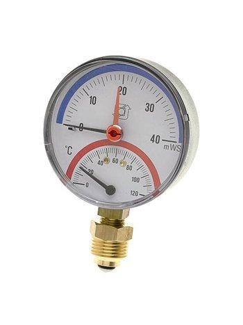 Термоманометр Watts TMAX 4-1/2"(Рад) в Ростове-на-Дону