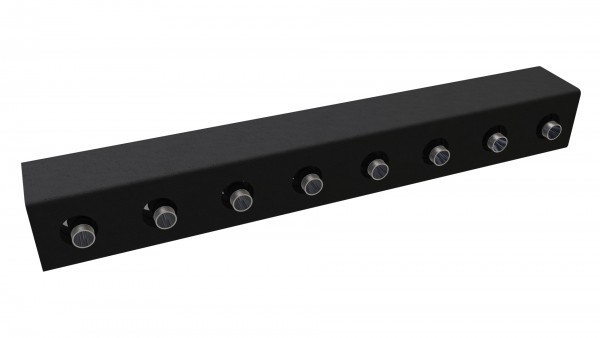 GK7PRO Распределительный коллектор отопления из нержавеющей стали AISI304 в теплоизоляции в Ростове-на-Дону