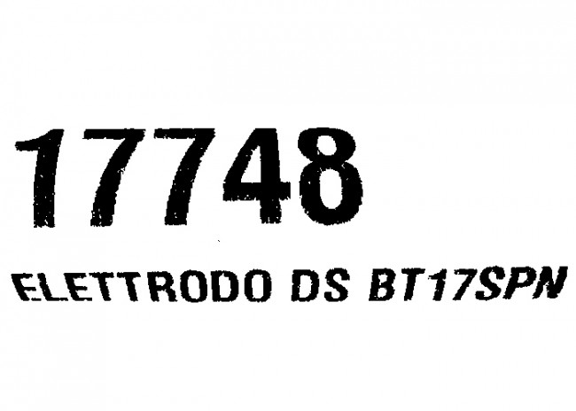 Электрод поджига правый (BT 17, 35 SPN) арт. 17748 (3-19-8712) в Ростове-на-Дону