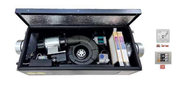 Вентиляционная установка с электрическим нагревом Minibox.E-450.PREMIUM Вентилятор EC EbmPapst (Германия) В комплекте фильтры G4+HEPA-11.Вентилятор EC EbmPapst (Германия) В комплекте фильтры G4+HEPA-11. в Ростове-на-Дону