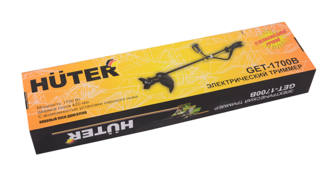 Триммер электрический Huter GET-1700B Триммер электрический Huter GET-1700B