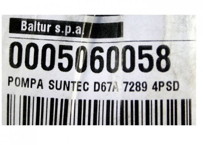 Насос ж.т. SUNTEC D67A 7289 4P (BT 9N) арт. 5060058 (3-19-7695) в Ростове-на-Дону Насос ж.т. SUNTEC D67A 7289 4P (BT 9N) арт. 5060058 (3-19-7695) в Ростове-на-Дону