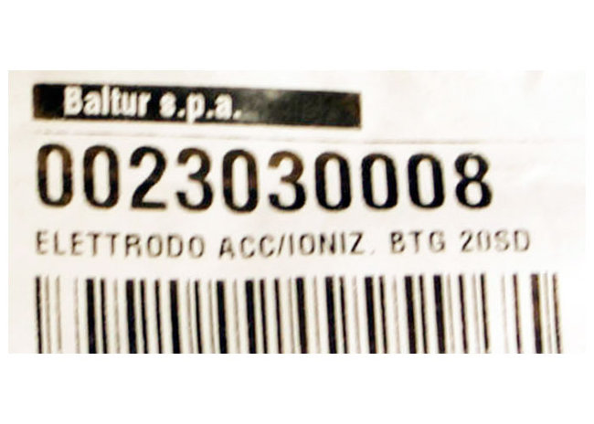 Электрод поджига/ионизации (BTG 20 P, WSG 20 H New) арт. 23030008 (3-18-0950) в Ростове-на-Дону Электрод поджига/ионизации (BTG 20 P, WSG 20 H New) арт. 23030008 (3-18-0950) в Ростове-на-Дону