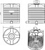 Емкость вертикальная ПолиТим (PolyTeam) 5000л RE (Арт. PT-V5000RE) в Ростове-на-Дону