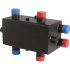 Коллектор 2 выхода распределительный ROMMER 1" (RDG-0018-004002) в Ростове-на-Дону