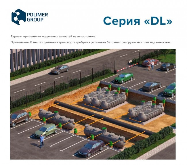 Подземные емкости Polimer Group DL Подземные емкости Polimer Group DL