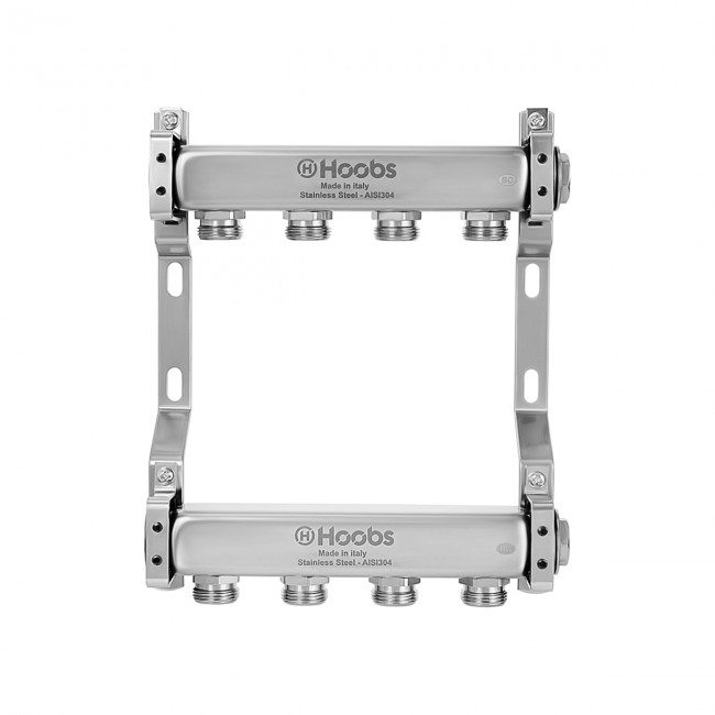 Комплект коллекторов Hoobs, нерж. ст., без регулировки, 1"х3/4"-7 вых. в Ростове-на-Дону Комплект коллекторов Hoobs, нерж. ст., без регулировки, 1"х3/4"-7 вых. в Ростове-на-Дону