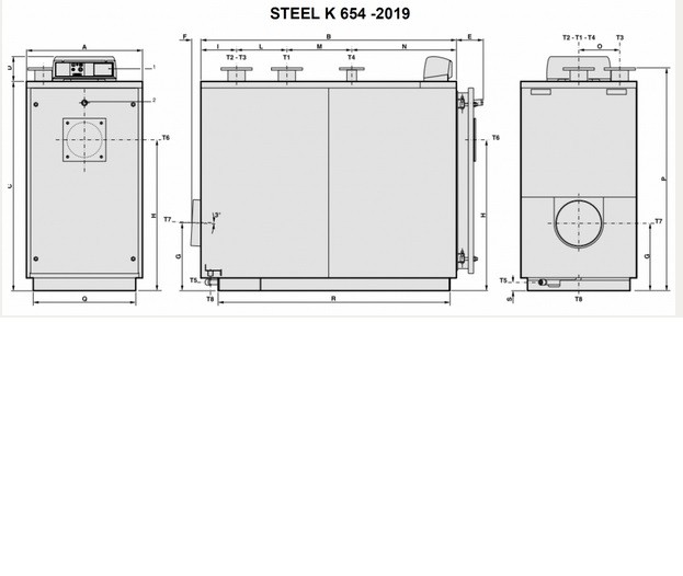 Водогрейный котел STEEL K