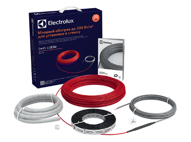 Кабель нагревательный Electrolux ETC 2-17-1000 (комплект теплого пола) в Ростове-на-Дону Кабель нагревательный Electrolux ETC 2-17-1000 (комплект теплого пола) в Ростове-на-Дону