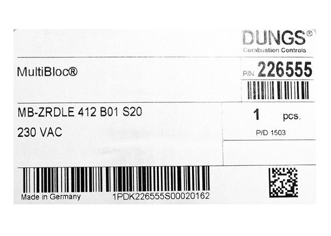 Газовый клапан DUNGS MBZRDLE 412/B01-230 арт. 23946 (3-18-1683) в Ростове-на-Дону