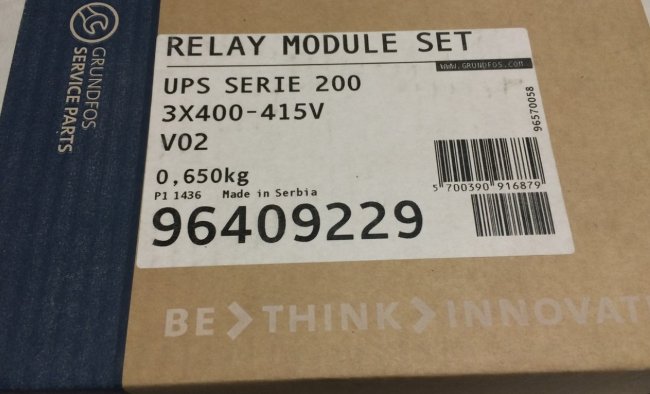 Комплект релейных модулей для Grundfos UPSD Serie 200 3x400 В 50 Гц (арт. 96409229) в Ростове-на-Дону Комплект релейных модулей для Grundfos UPSD Serie 200 3x400 В 50 Гц (арт. 96409229) в Ростове-на-Дону