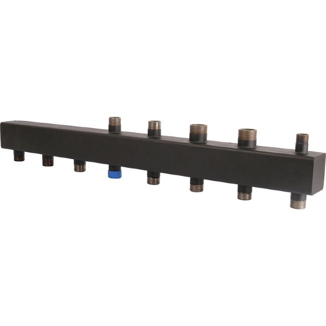 Коллектор 4(5) выхода распределительный ROMMER 1х1 1/4" (RDG-0016-004045) в Ростове-на-Дону Коллектор 4(5) выхода распределительный ROMMER 1х1 1/4" (RDG-0016-004045) в Ростове-на-Дону