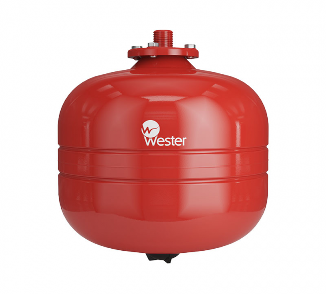 Расширительный бак Wester WRV 12 литров 5 бар для отопления мембранный бак 0-14-0040 Расширительный бак Wester WRV 12 литров 5 бар для отопления мембранный бак 0-14-0040