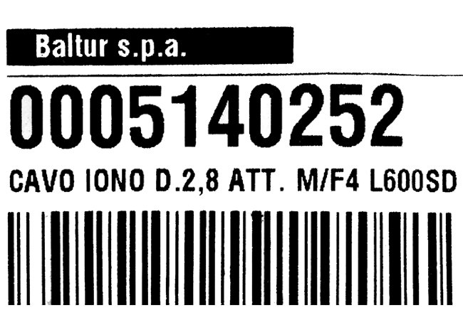 Провод электрода ионизации D.2,8 ATT. M/F4 L600 (WSG 20 New арт. 5140252 (3-18-0370) в Ростове-на-Дону