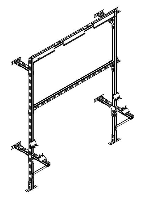 Несущая рама для 1 - го котла THERM 45 KD.A (72400)