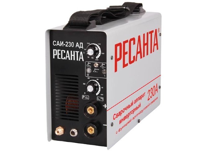 Инверторный сварочный аппарат с аргонодуговой сваркой РЕСАНТА САИ-230 АД в Ростове-на-Дону