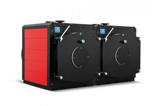Водогрейный котел ICI Caldaie REX DUAL 124 горизонтальный