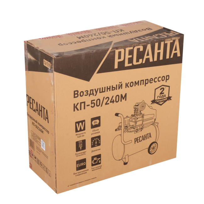 Компрессор Ресанта КП-50/240М