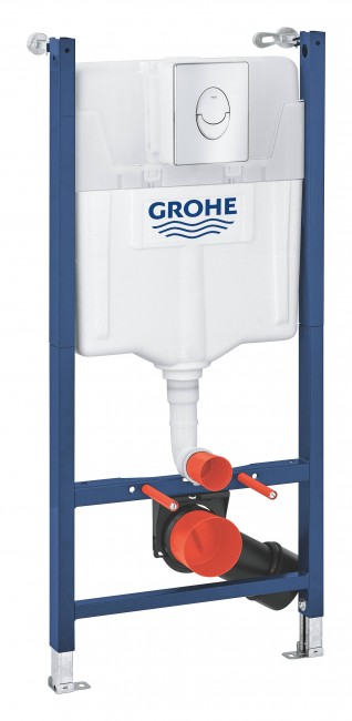 Система инсталляции GROHE Solido 2 в 1 для подвесного унитаза Система инсталляции GROHE Solido 2 в 1 для подвесного унитаза