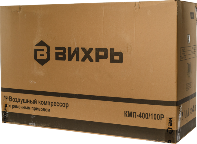 Компрессор ВИХРЬ КМП-400/100P Компрессор ВИХРЬ КМП-400/100P