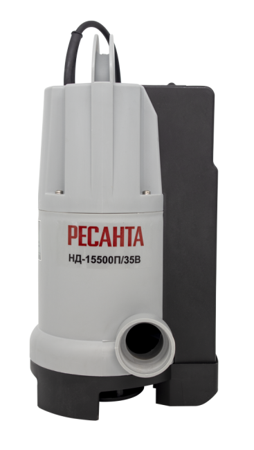 Дренажный насос Ресанта НД-15500П/35B для грязной воды