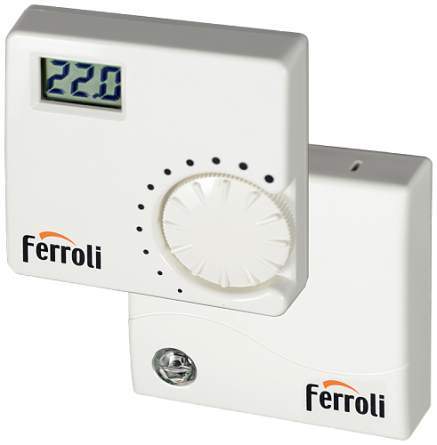 Настенный газовый котел Ferroli Fortuna H F 13 + Термостат