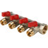 Коллектор 4 отвода с шаровыми кранами STOUT 3/4" 1/2"(красные ручки) (SMB 6200 341204) в Ростове-на-Дону Коллектор 4 отвода с шаровыми кранами STOUT 3/4" 1/2"(красные ручки) (SMB 6200 341204) в Ростове-на-Дону