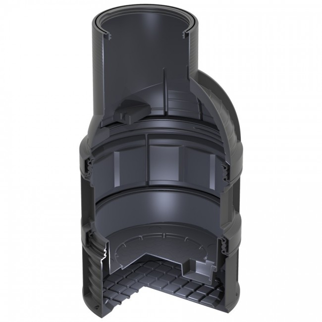 Колодец Polimer Group КС-7 H2275 мм с крышкой D 780 мм Колодец Polimer Group КС-7 H2275 мм с крышкой D 780 мм