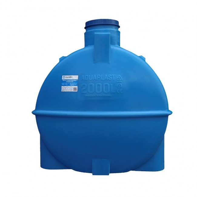 Емкость AQUAPLAST горизонтальная 2000л (Арт. ОГ 2000) в Ростове-на-Дону