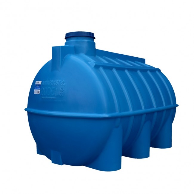Емкость AQUAPLAST горизонтальная 2000л (Арт. ОГ 2000) в Ростове-на-Дону