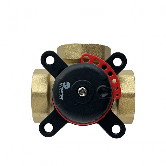 Клапан поворотный 3-ходовой Wester VRS3 Клапан поворотный 3-ходовой Wester VRS3