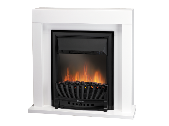 Каминокомплект электрический Electrolux EFP/S-4020WS белый в Ростове-на-Дону
